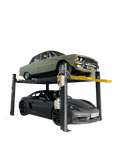 E4G A465A AMGO Wheel Alignment 4 Post Lift 6.5 Ton Capacity With 5500mm Platforms 1ph/3ph